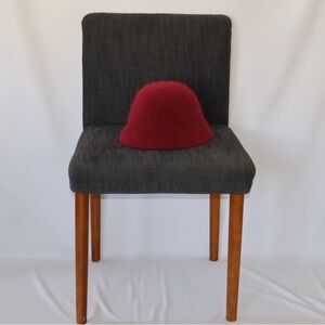 Nine West Red Dome-Shaped Hat